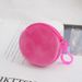 Candy Color Plush Change Bag Solid Color Wallet Round Key Bag Coin Bag_voghion.com