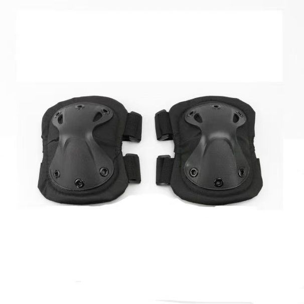 Coderas de camuflaje deportivas, equipo anticolisión, rodilleras gruesas, tácticas para gatear, entrenamiento al aire libre, conjunto de protección CS_voghion.com