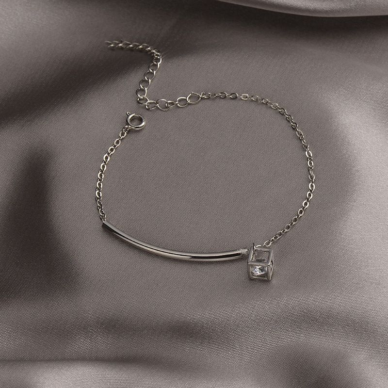 Elegant enkel stil gateklær hjerteformet sløyfe knute kunstige perler legering kobber engros armbånd_voghion.com
