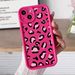 Custodia per iPhone 16 15 13 12 11 14 Pro Max 12 13 Mini 14 15 Plus XR X XS Max Stampa leopardata Opaco Morbido TPU Antiurto Cover per telefono_voghion.com
