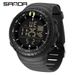Reloj deportivo digital de esfera grande con luz nocturna, resistente al agua, alarma, cronómetro y multifunción. Reloj despertador luminoso multifunción para hombre y mujer._voghion.com
