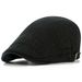 Hat Summer Duckbill Thin Style Middle-aged Elderly Dad Spring And Autumn British Beret Sunshade Forward Cap For Men_voghion.com