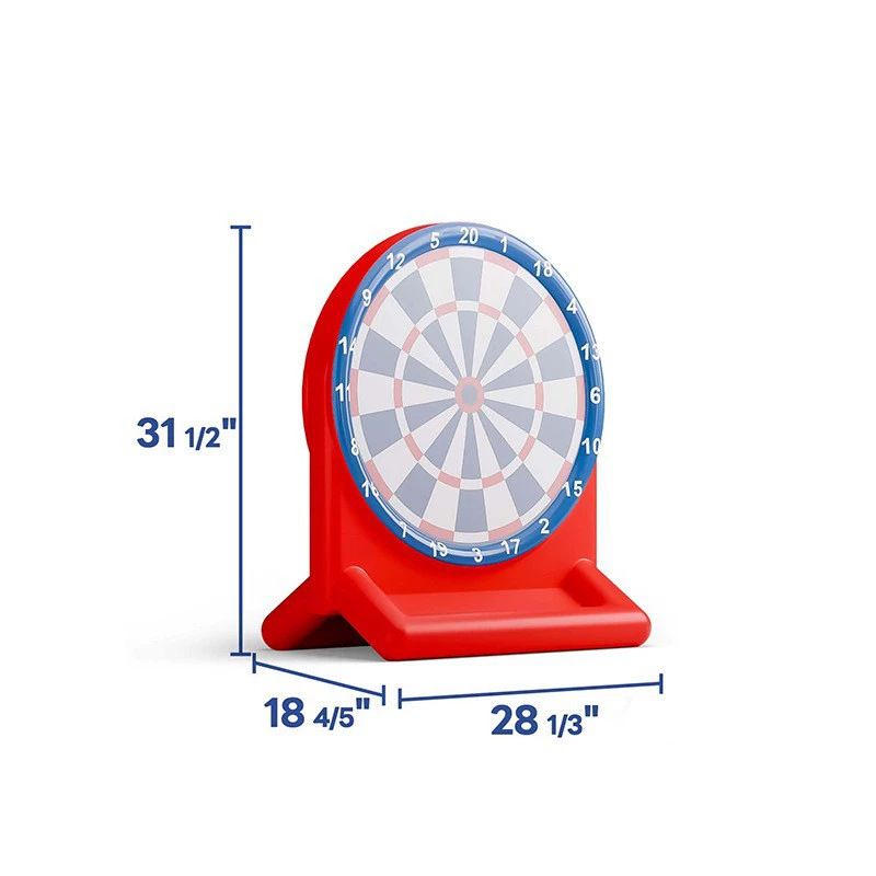 Aufblasbares Dart-Ziel aus PVC für den Außenbereich, Fußball-Dart-Ziel, aufblasbares Ziel, aufblasbares Wasserspielzeug_voghion.com