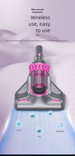 UV Sterilizer Handheld Vacuum - Powerful Suction Mite Remover For Bed Mattress Sofa_voghion.com