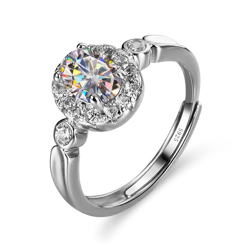 Tancise 1ct ovaler Moissanit-Ring aus Sterlingsilber mit Brillantschliff, bestandener Diamanttest, für Damen, Hochzeit, eleganter Schmuck_voghion.com