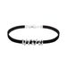 Women, Minimalist Black Choker Necklace Unique Design Sense, New Style, Elegant Collarbone Chain_voghion.com