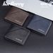 Neue kurze Brieftasche für Herren von Baellerry, Business, mehrere Kartenfächer, dreifach gefalteter Reißverschluss, Geldbörse für Männer_voghion.com
