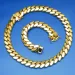 Collana personalizzata con maglie cubane in oro Miami Chain 20mm_voghion.com