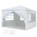 3*3m Gazebo/Wedding Tent w/4 Side Wall_voghion.com