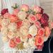 Ins Style High-End Burnt Edge Rose High-Realistic Artificial Bouquet Table Arrangement Decoration Handheld_voghion.com