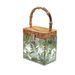 Summer New High-End Box Niche Design Women's Bamboo Handle Acrylic Transparent Small Bag_voghion.com