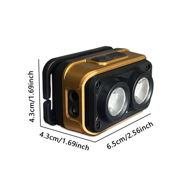 Outdoor-Abenteuer-Nachtangeln-Sensorlampe mit langer Akkulaufzeit, COB-LED für hohe Helligkeit, Camping-Stirnlampe_voghion.com