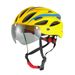 Bicycle Mountain Off-road Outdoor Riding Magnetic Visor Helmet With Light_voghion.com