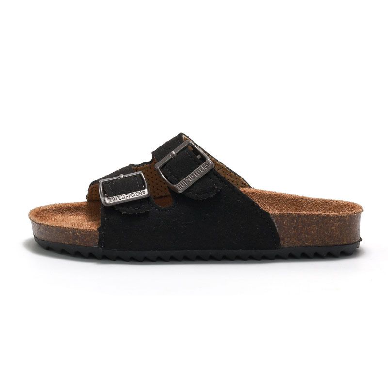Cortiça antiderrapante meninas meninos confortáveis crianças estudantes chinelos crianças sapatos casuais_voghion.com