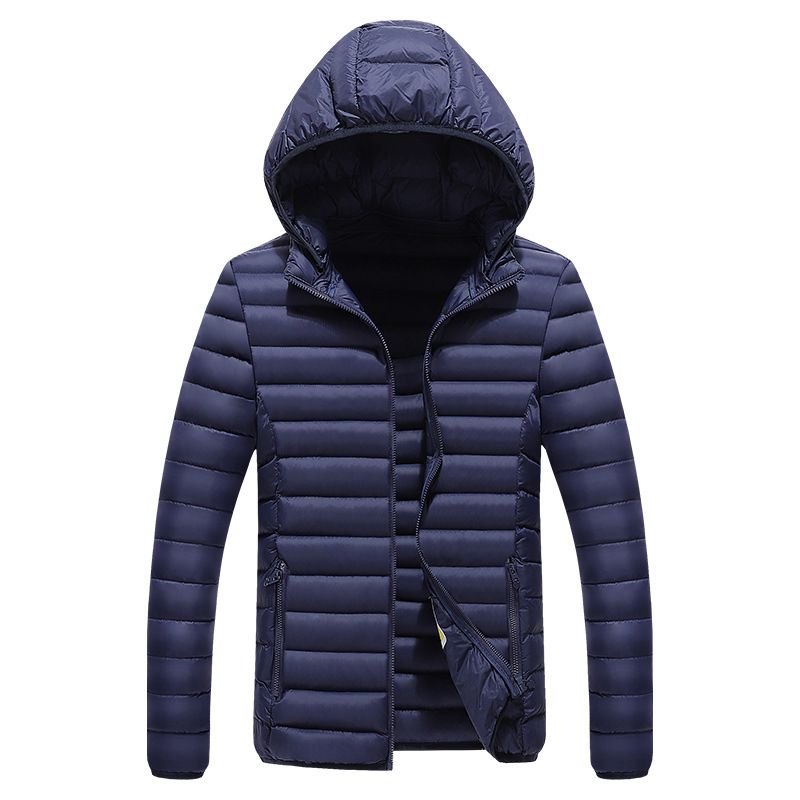 Wanter Casual Männer Kottengkleeder Eenfaarweg Kapuzenjacket Männer Liicht Daunen Kottengkleeder Trend Fabréck Direktverkaaf_voghion.com