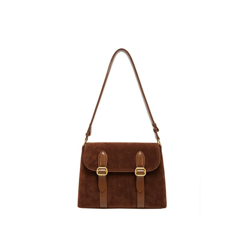 Women's 2024 new Korean version niche design frosted single shoulder diagonal cross messenger with large capacity_voghion.com