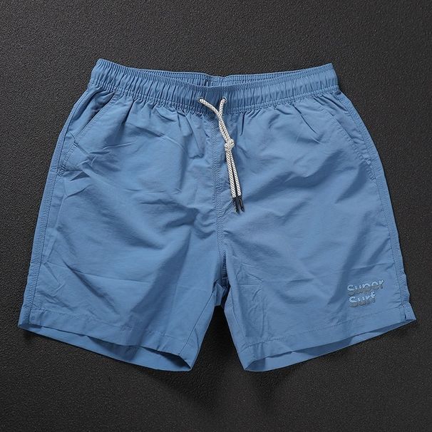 Men's Clothing Gailang Beach Pants Men Quick Drying Can Go Into The Water Seaside Vacation Color Casual Shorts Summer Thin Loose Large Pants_voghion.com