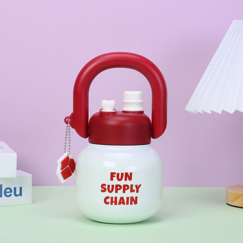 Copos térmicos de aço inoxidável para bebidas, copos de celebridades, alto valor, canudo duplo, copo portátil, grande capacidade, pote portátil_voghion.com