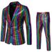 "Pailletten-Partyanzug für Herren – Glänzender Blazer und Hosen-Set für die Disco-Bühne für Nachtclubs und Cosplay (mehrere Farben/Größen)"_voghion.com