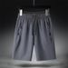 Premium Products Ice Silk Men's Shorts Summer Thin Quarter Loose Large Size Quick Drying Pants_voghion.com