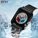 Modern Square Digital Watch With LED Backlight, Waterproof & Lightweight Design For Students And Casual Wear Luminous Leisure Watch_voghion.com