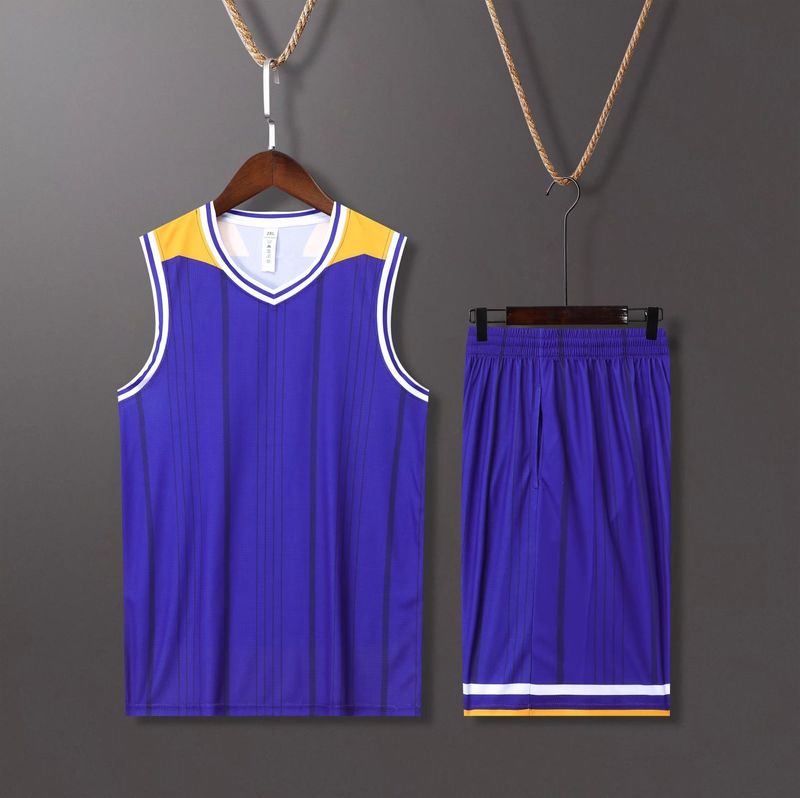Set uniforme da basket per uomo e donna nel 2022, nuova maglia stampata, gilet da basket, divisa della squadra della competizione, club_voghion.com