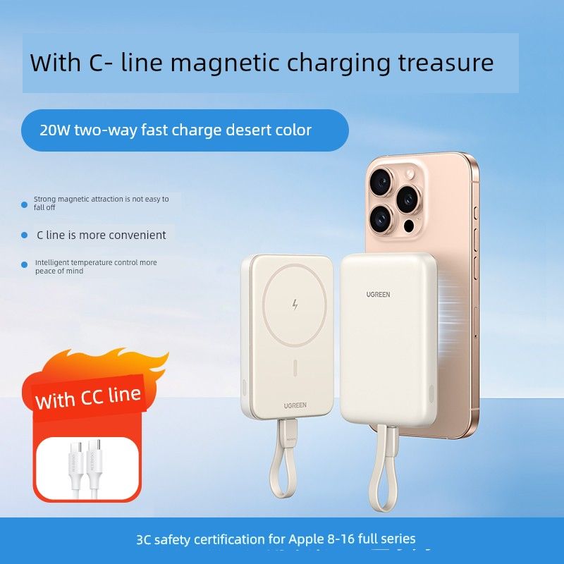 Magnetisk tiltrækning til Lian Power Bank Pro_voghion.com