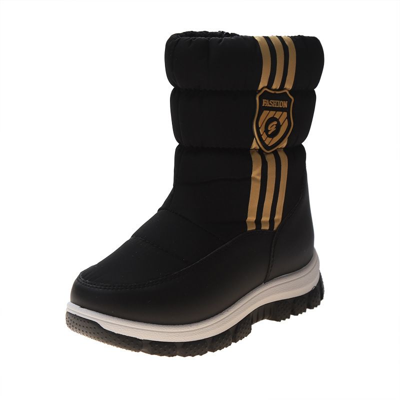 Herbst und Winter warme, flache, rutschfeste Schneestiefel, lässige Baumwollschuhe und Plüsch-Studentenschuhe_voghion.com