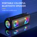 Beliebter RGB-LED-Leuchten-Lautsprecher EBS-045 BT 5.0 Tragbarer drahtloser Bluetooth-Musik-Player Mikrofon Eingebaute TF-Kartenunterstützung_voghion.com