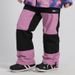 Ski Women Waterproof Warm Color Matching Ski Double Board Veneer Patchwork Snow Pants Men_voghion.com