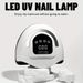 High power 320W with 72 beads, UV art lamp for quick drying of nail polish glue, intelligent timing sensing_voghion.com