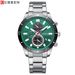 Men's Classic Quartz Watch With Date Display, Water Resistant Round Dial Wristwatch, Durable Alloy Case & Strap, Mineral Glass_voghion.com