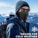 Cache-cou d'hiver, cache-cou, coupe-vent, cagoule, bandana pour ski, snowboard_voghion.com