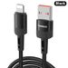 Câble de charge rapide USB tressé robuste et long pour iPhone 14, 13, 12, 11, X, 8, 7_voghion.com