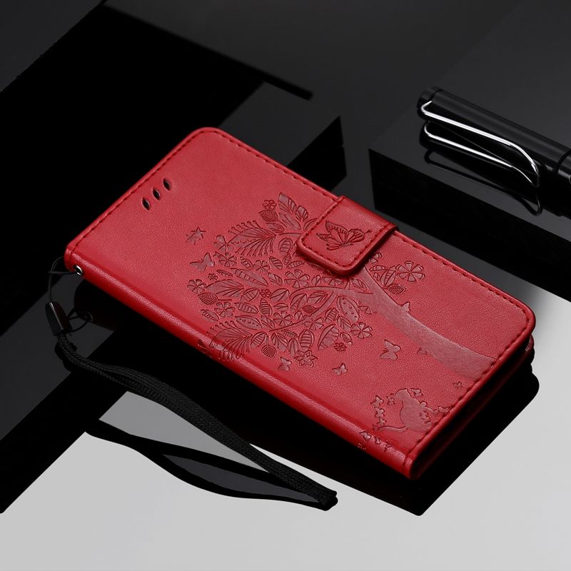 Custodia a portafoglio per Redmi 10C 10A 10 9C 9A 9T 9 8 8A Custodia a libro in pelle PU con motivo a gatto in rilievo per Xiaomi Redmi Note 11 Pro 10 9 8_voghion.com