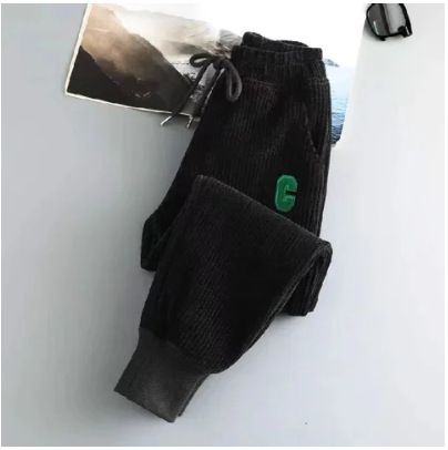 Damenbekleidung Winter plus samtverdickte Jogginghose für Damen, passend zu lässigen, warmen Haremshosen mit Bündchen, lockere, schmale Sporthose mit elastischer Taille_voghion.com