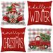 Christmas Pillow Cover Home Decoration Pillow Four Piece Set Living Room Sofa Cushion Cover Bedroom Pillow_voghion.com