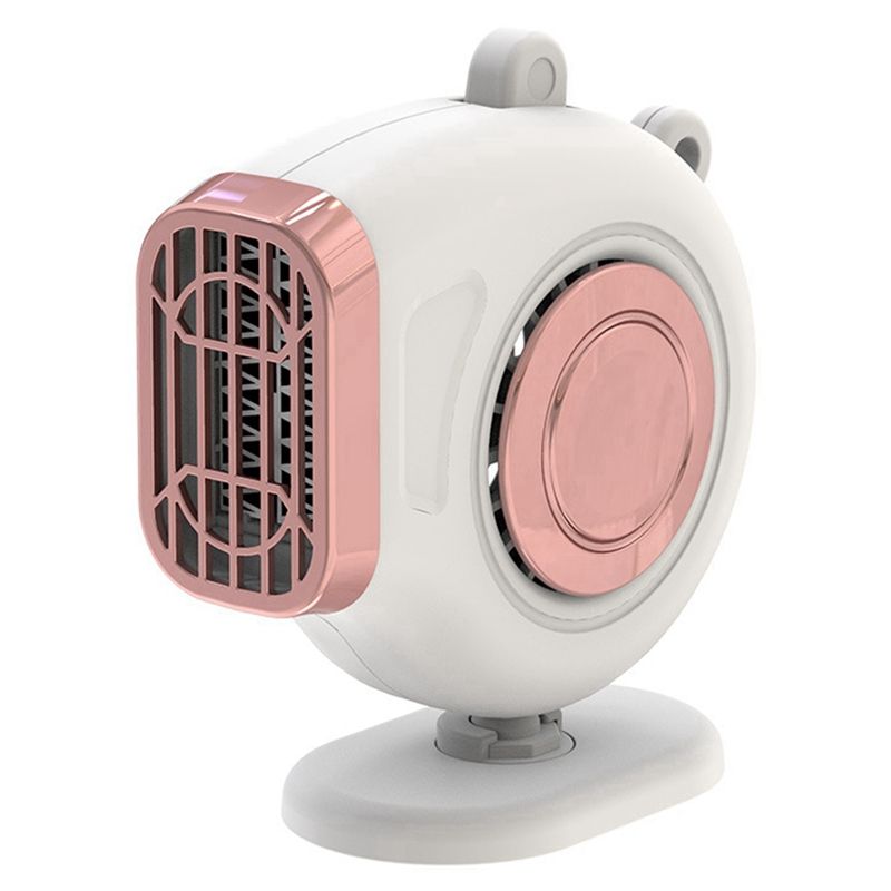 Portable Rotatable Heater, 12V 150W Fast Heating Car Windscreen Heater Fan Deer Defroster, Windshield Defroster_voghion.com