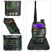 2pcs Baofeng UV 5R Walkie-talkie Long Range 5W Power Camouflage UV-5R Remote Dual Band VHF UHF Ham Radio Communicator_voghion.com