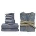 Coral Fleece Towel Bath Towel Square Towel Bathrobe Nine Piece Set Hotel Home Water Absorbent Soft And Easy To Dry_voghion.com