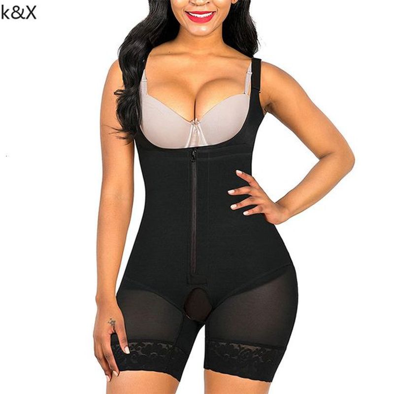 Waist Tummy Shaper Full Body Shaper Women Tummy Control Postpartum Shapewear Slimming Shaping Girdle Waist Trainer Flat_voghion.com
