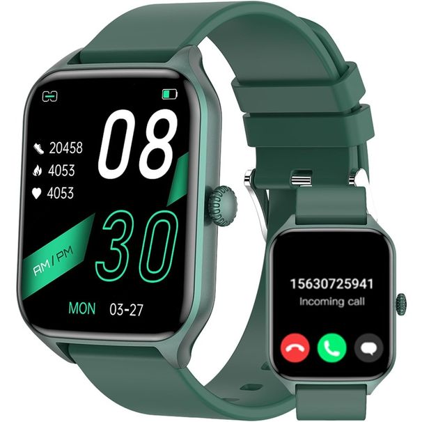 Smart Watch For Men Women Answer Make Calls 1.85 Fitness Tacker With Heart Rate Pedometer Calories Sleep Monitor 100+ Sport Mod_voghion.com