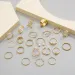 Fashion 22pcs Gold Color Rings Set for Women Vintage Geometric Irregularity Cross Pearl Finger Hip Hop Rock Ring Fashion Jewelry_voghion.com