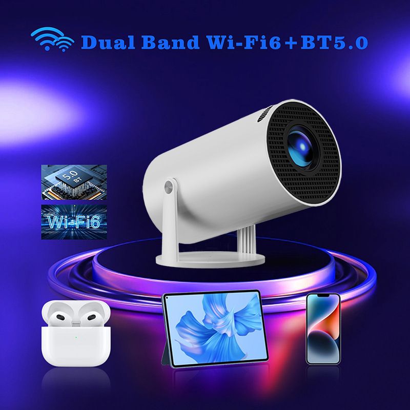 Android Smart Game Console Projector, Smart WIFI4K High-definition Movie Projector. It Comes With Over 2,000 Games For You To Play_voghion.com