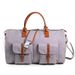 Bolsa de viaje convertible para ropa, bolsa de lona para llevar, 2 en 1, para colgar, para traje, bolsa de viaje de negocios_voghion.com