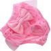 Comfortable Pet Menstrual Pants With Bow Design For Dogs_voghion.com