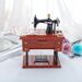 Simulazione di piccola macchina da cucire modello carillon ornamento regalo creativo_voghion.com