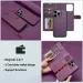 2 in 1 Removable Flip Leather Case For iPhone 15 16 Pro Max 14 13 12 11 Pro XS Max XR 7 8 Plus SE Magnetic Wallet Card Cover_voghion.com