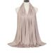 Sciarpe da donna, scialle in jersey di cotone elasticizzato, hijab, sciarpa da donna in jersey_voghion.com