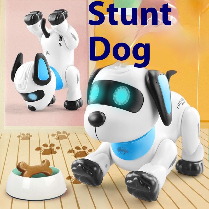 LeNeng K16 bionisk intelligent robotprogrammering specialeffektsimulering kan skälla och gå, barns fjärrkontroll_voghion.com